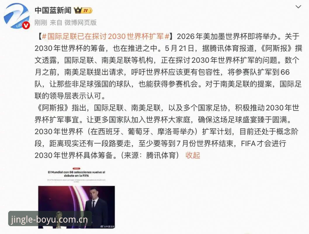 2030世界杯扩军至66队操作指南：中国男足重返世界舞台的终极教程